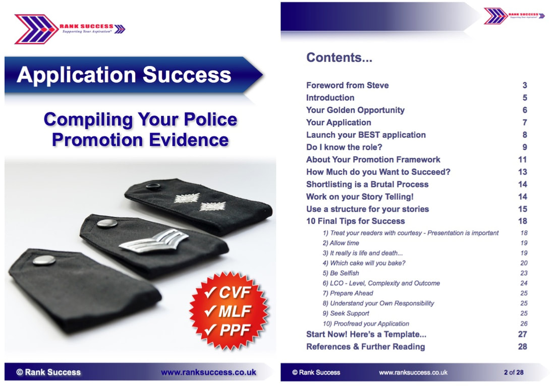 Pass police promotion application